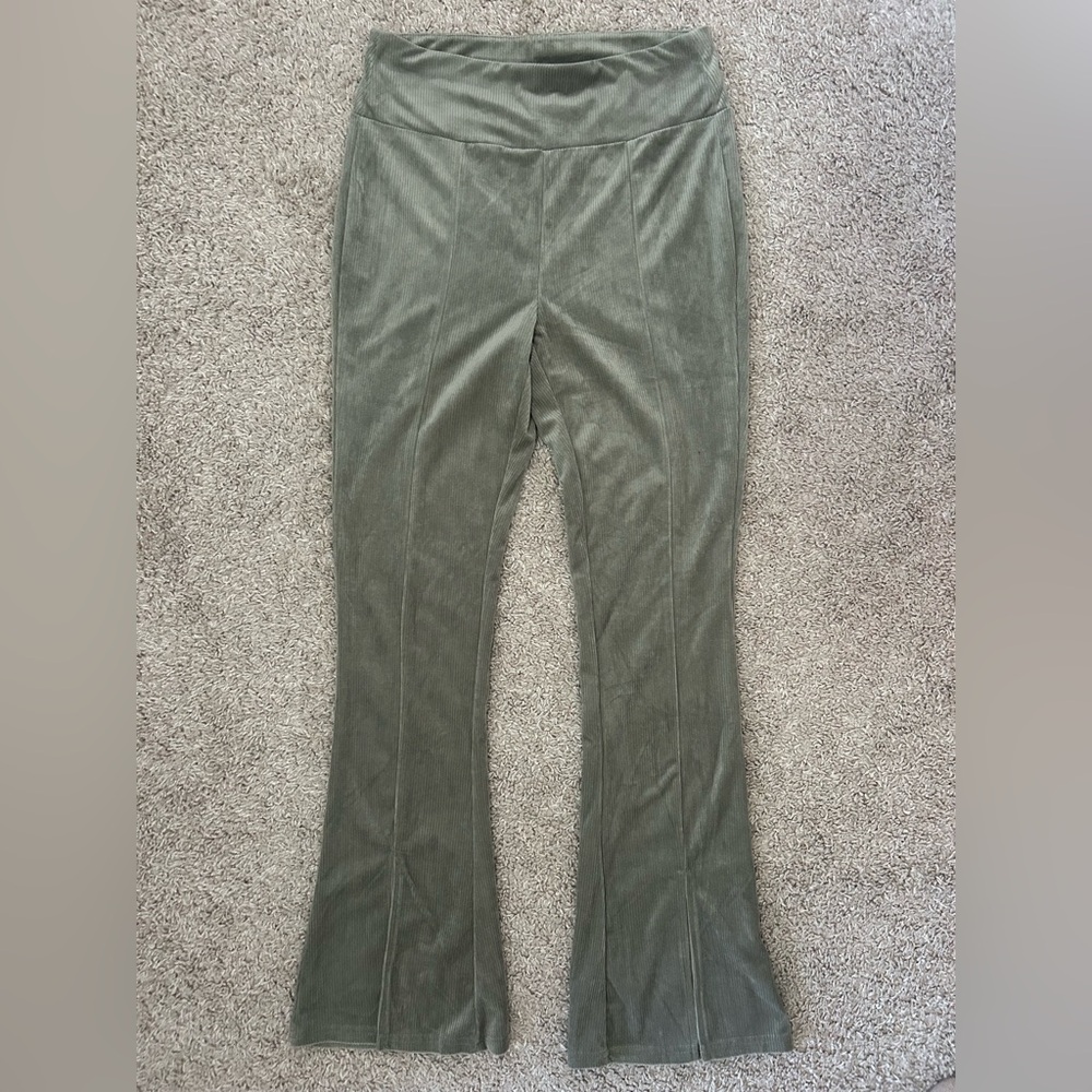 Women's Olive Green Track Pants